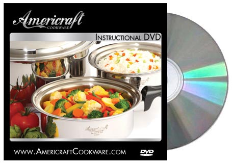 Americraft Waterless Cookware - Stack Cooking the easy way! 